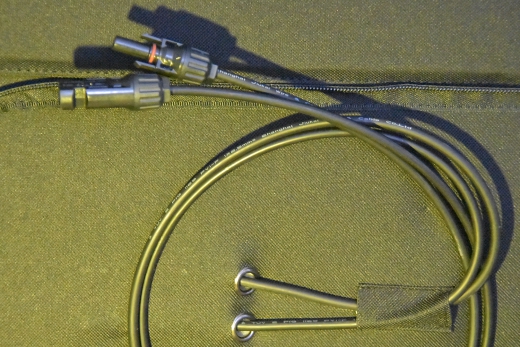 Die Solartasche von Allpowers bietet MC4 als Grundanschluss