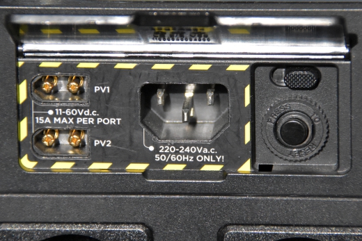 Kleines Kraftpaket für den Haushalt bestens geeeignet, verfügt sie auch über zwei Solareingänge