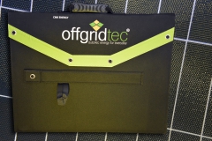 Offgridtec-Solarmodul arbeitet mit rückseitig kontaktierten Solarzellen mit einem Wirkungsgrad von über 22 %, ideal für Camping, Festivals, Boote oder für mobile Outdoor-Anwendungsbereiche in Verbindung mit passenden Powerstation